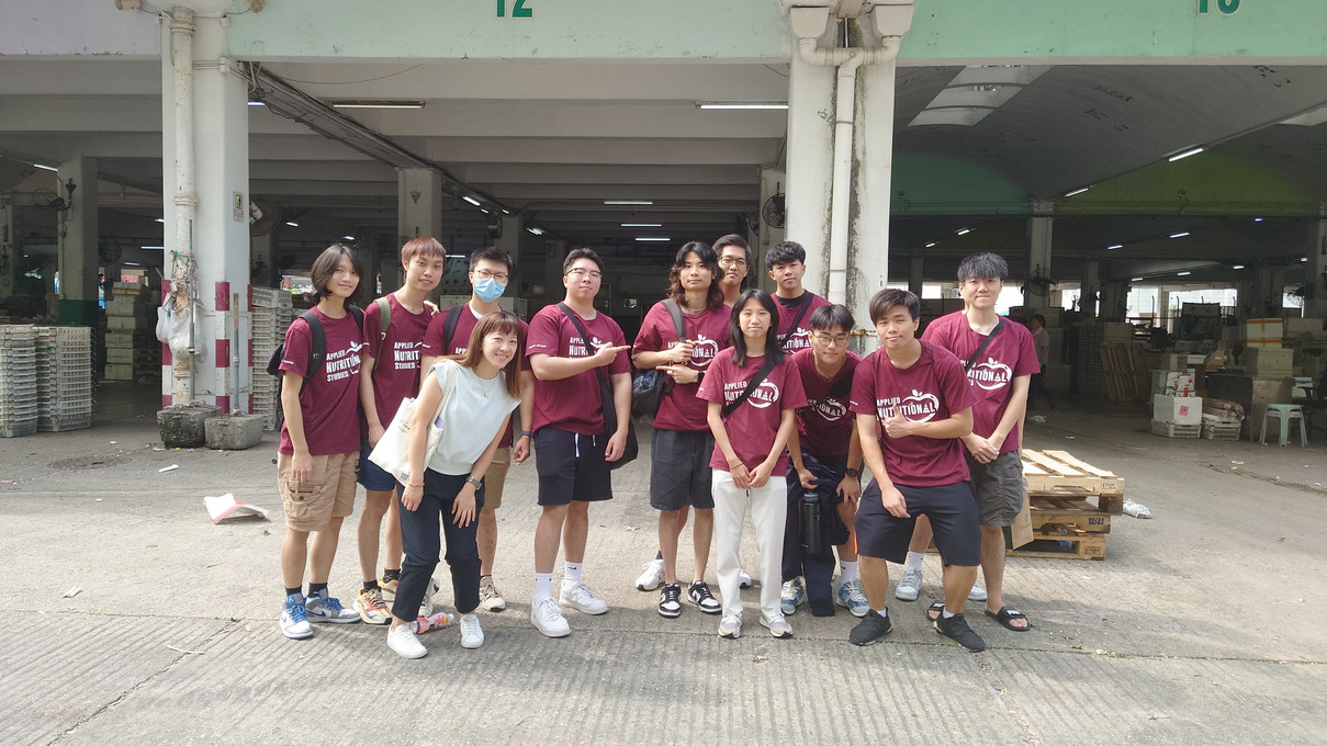 香港專業教育學院（IVE）健康及生命科學系學生參觀蔬菜統營處