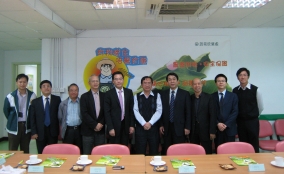 國家質量監督檢驗檢疫總局動植物檢疫監管司黃冠勝司長考察團到蔬菜統營處參觀