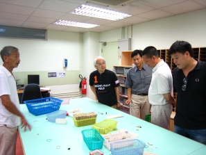 廣東省佛山市南海區大瀝鎮鄒少雄副鎮長考察團到蔬菜統營處參觀