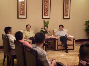魚類及蔬菜統營處總經理黎國仁先生率領業界代表團到韶關市及樂昌市進行農業考察