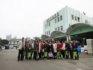 東華三院代表到訪蔬菜統營處