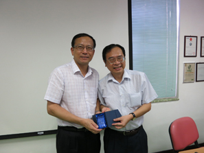 浙江省農業廳史濟鍚廳長及代表參觀蔬菜統營處